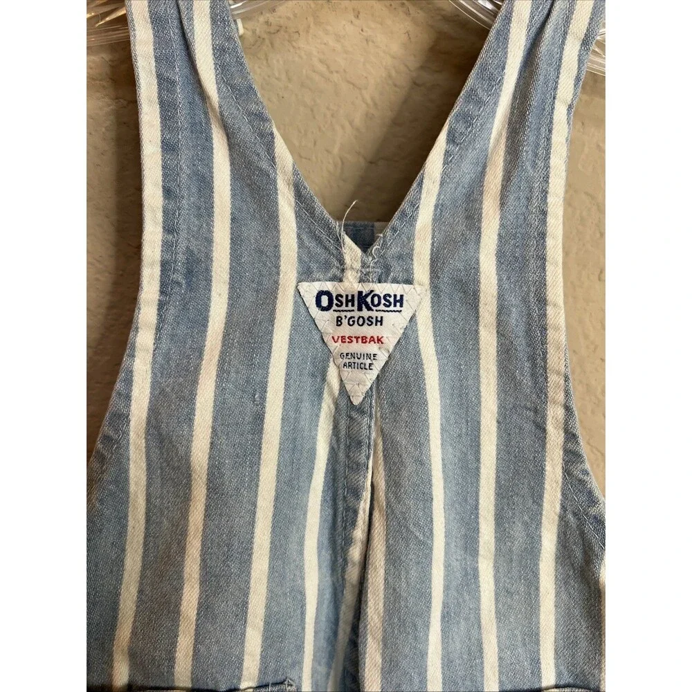OSH KOSH Kids Denim Overalls Size‎ 18 months